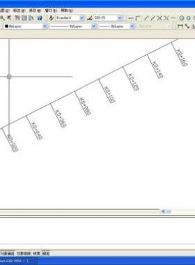 快速添加管線樁號標注CAD應用小程序