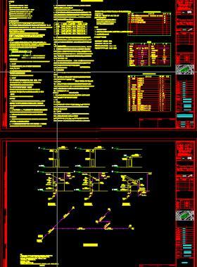 某場館廚房燃?xì)庠O(shè)計圖紙CAD文件